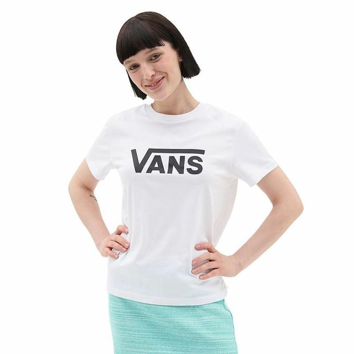 Camiseta de Manga Corta Mujer Vans Drop V Ss Crew-B 2