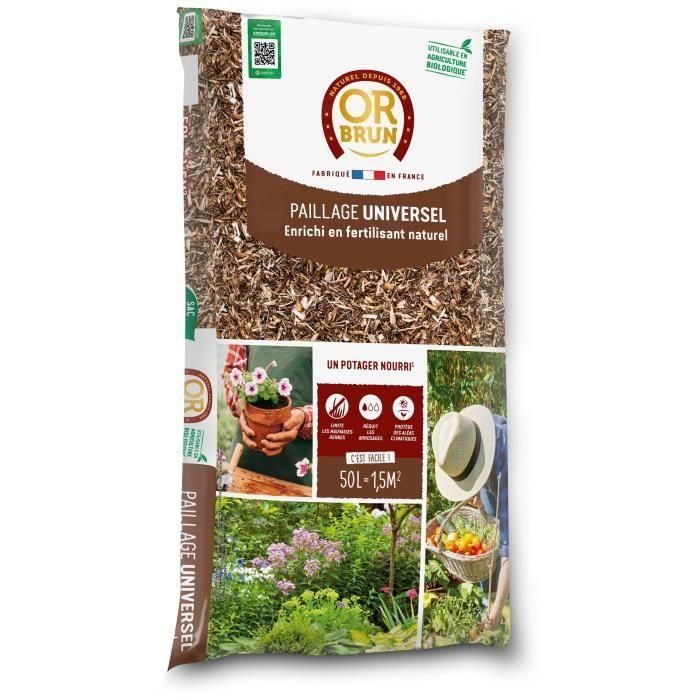 Or Brun OBRPFUNI50N Acolchado Universal Marrón Oro 50 L