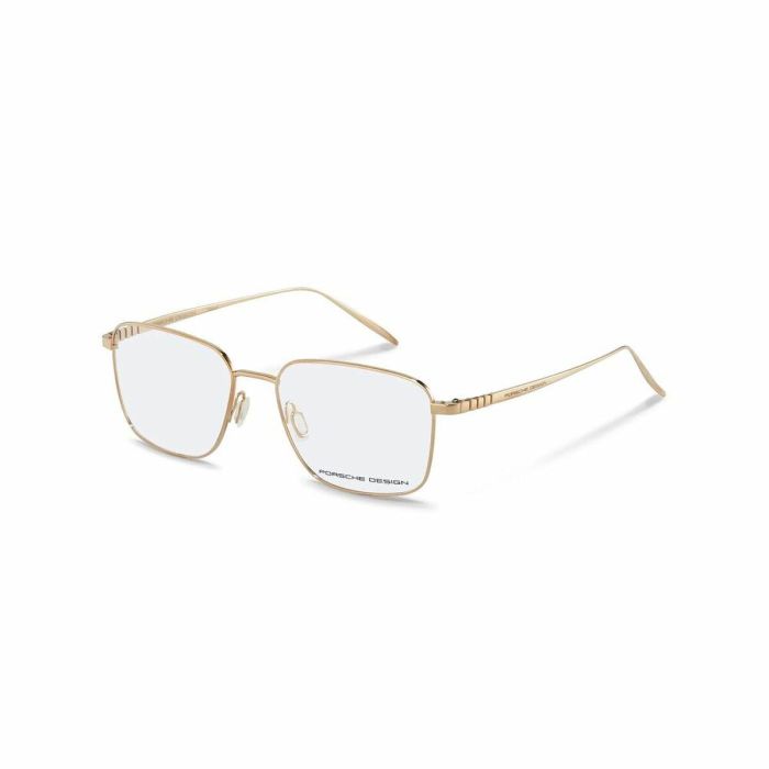 Montura de Gafas Hombre Porsche P8372-B Dorado ø 54 mm Montura de Gafas Hombre Porsche P8372-B Dorado ø 54 mm