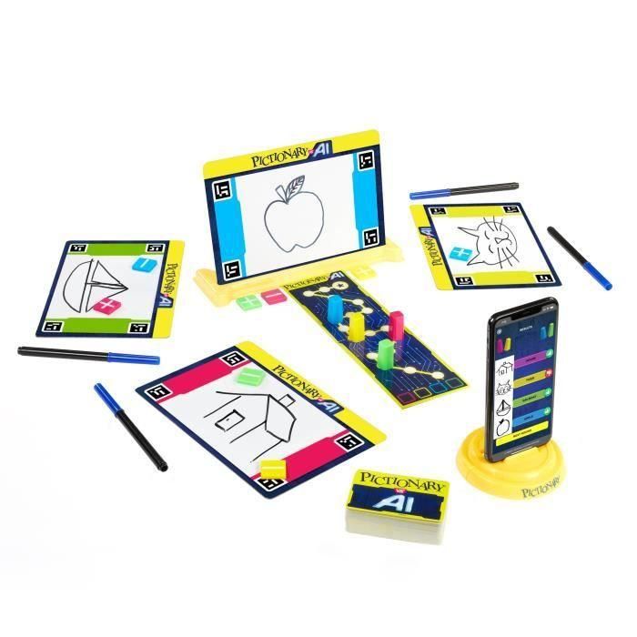 Pictionary Vs Inteligencia Artificial Francés Hyh76 Mattel 3 Pictionary Vs Inteligencia Artificial Francés Hyh76 Mattel 3