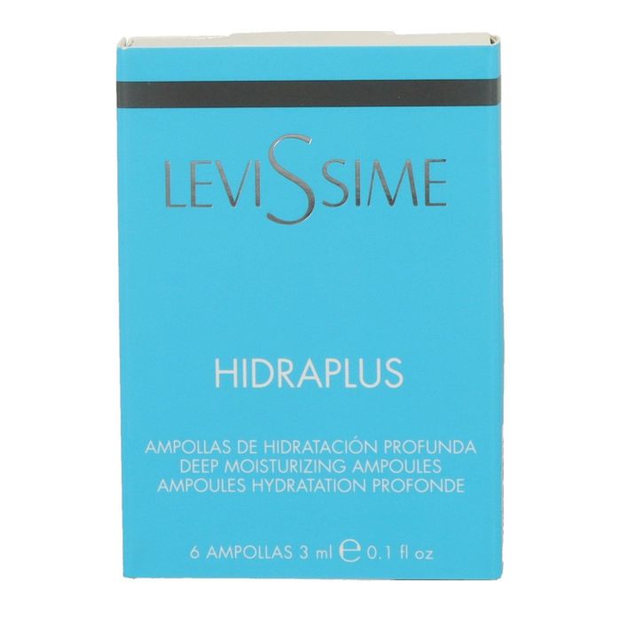 Levissime Ampollas Hidraplus Hidratación Profunda 6x3 Ml para Pieles Secas
