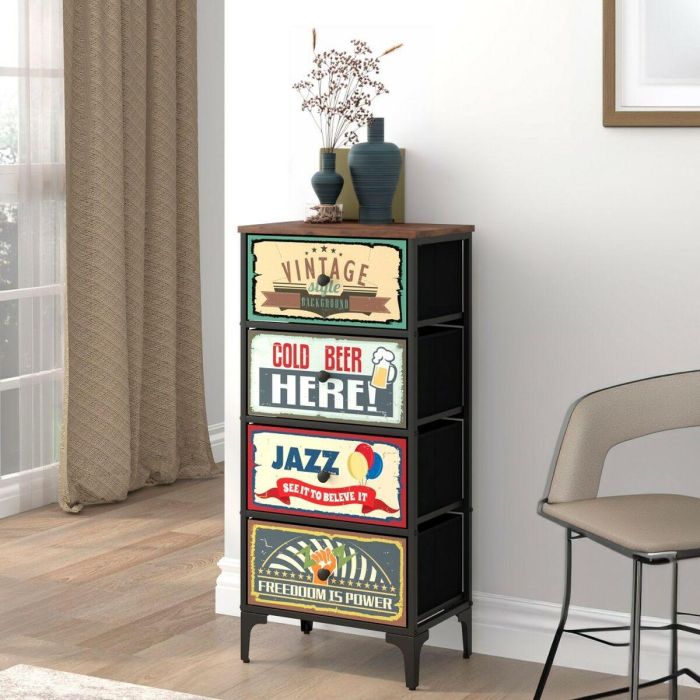 Cómoda Max Home Vintage 45 x 98 x 30 cm 5 Cómoda Max Home Vintage 45 x 98 x 30 cm 5