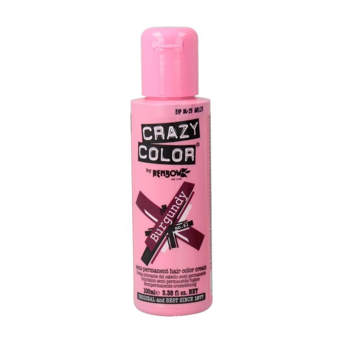 Crazy Color 61 Burgundy 100 Ml