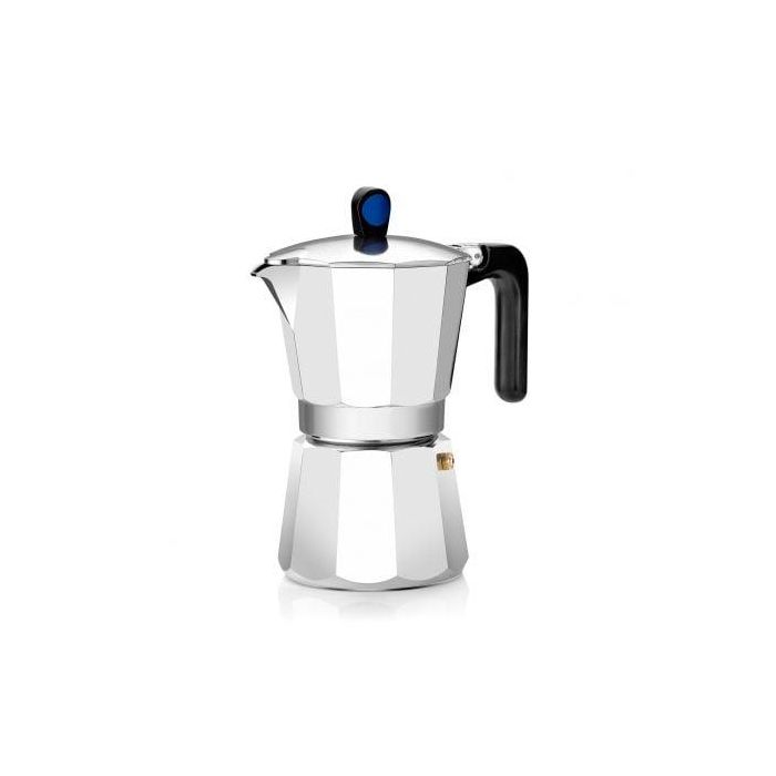 Cafetera Italiana Monix 5300045872 Acero Aluminio 6 Tazas 300 ml Cafetera Italiana Monix 5300045872 Acero Aluminio 6 Tazas 300 ml