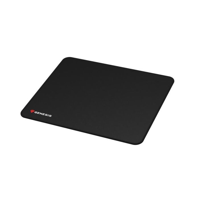 GENESIS Alfombrilla Gaming Carbon 500 M Logo Negro, Tela y Caucho, Resistente al Agua, Precisión y Suave Deslizamiento, 300x250x2.5mm 2
