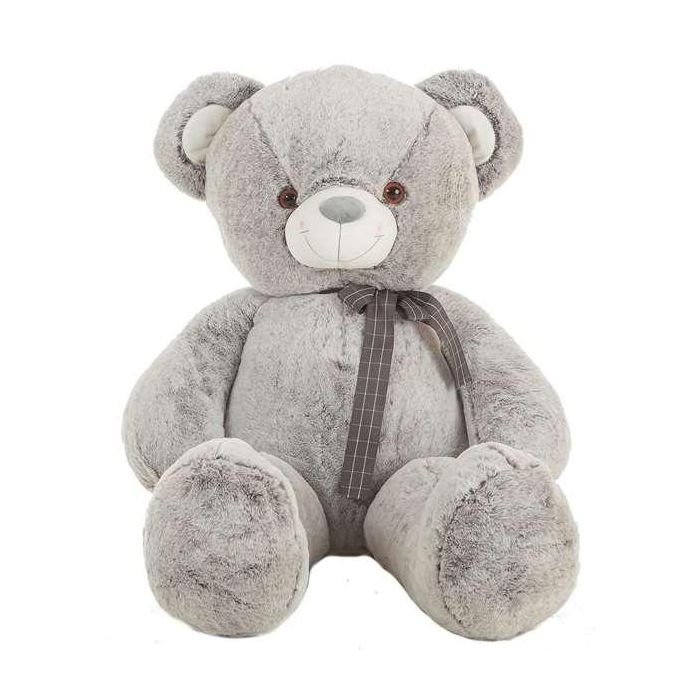 Peluche oso suavi 2 colores gris y rosa 145 cm 2