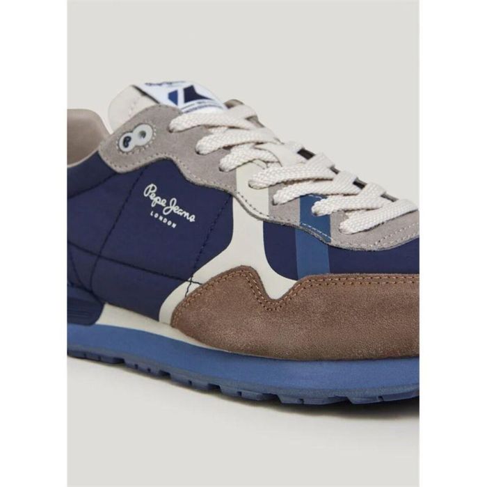 Zapatillas Casual Hombre Pepe Jeans Brit Prints Marrón claro L 1