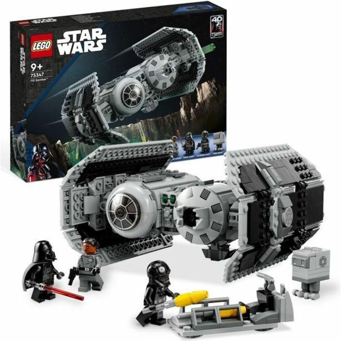 Lego Star Wars 75347 The Bombardier TIE - Modelo de nave con figurina de Gonk Droid