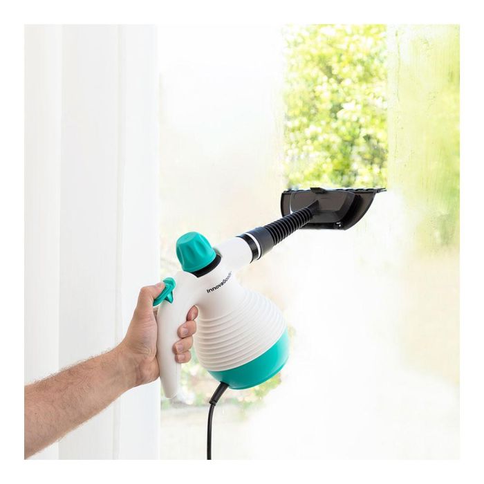 Vaporeta de Mano Multiusos con Accesorios 9 en 1 Steany InnovaGoods 0,35 L 3 Bar 1000W 5 Vaporeta de Mano Multiusos con Accesorios 9 en 1 Steany InnovaGoods 0,35 L 3 Bar 1000W 5