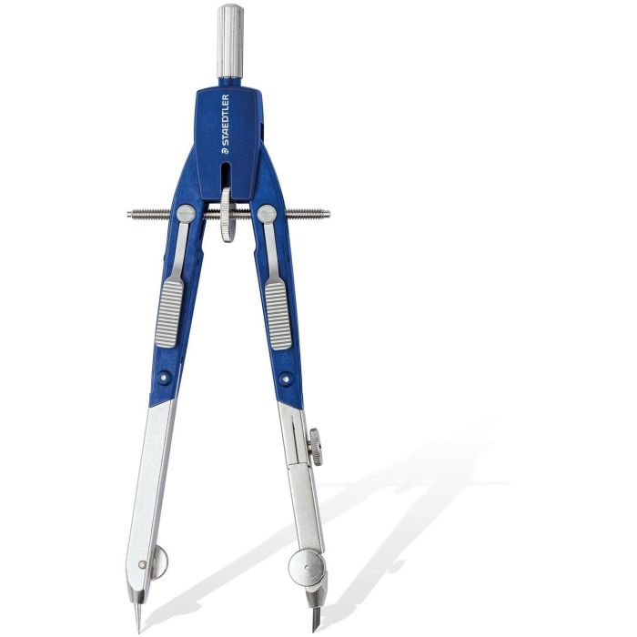 Staedtler Compás Mars Quickbow 552 Estuche con Recambios y Adaptador 1 Staedtler Compás Mars Quickbow 552 Estuche con Recambios y Adaptador 1