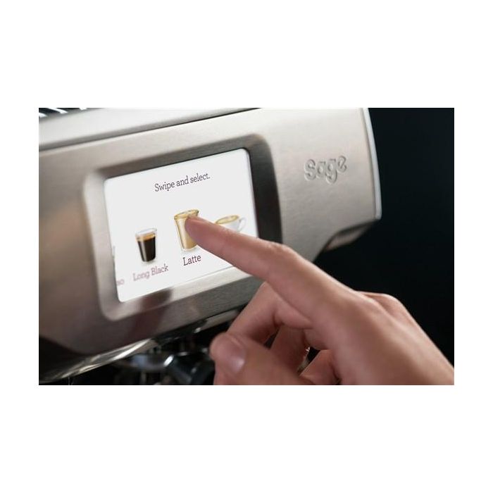 Sage SES880BSS4EEU1 Cafetera Barista Touch™ con Pantalla Táctil, Texturización Automática de Leche y Sistema ThermoJet 9 Sage SES880BSS4EEU1 Cafetera Barista Touch™ con Pantalla Táctil, Texturización Automática de Leche y Sistema ThermoJet 9