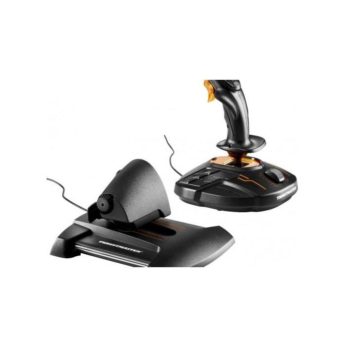 Thrustmaster T-16000M FCS Hotas Joystick para PC y MAC, Negro/Naranja, 2960778 - Palanca de mando con tecnología H.E.A.R.T, 30 botones, 9 ejes 7 Thrustmaster T-16000M FCS Hotas Joystick para PC y MAC, Negro/Naranja, 2960778 - Palanca de mando con tecnología H.E.A.R.T, 30 botones, 9 ejes 7