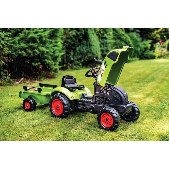 Falk Claas Arion Tractor de Pedales y Cargador Retroexcavadora con Remolque Basculante y Capó de Apertura para Niños 2-5 Años 5 Falk Claas Arion Tractor de Pedales y Cargador Retroexcavadora con Remolque Basculante y Capó de Apertura para Niños 2-5 Años 5