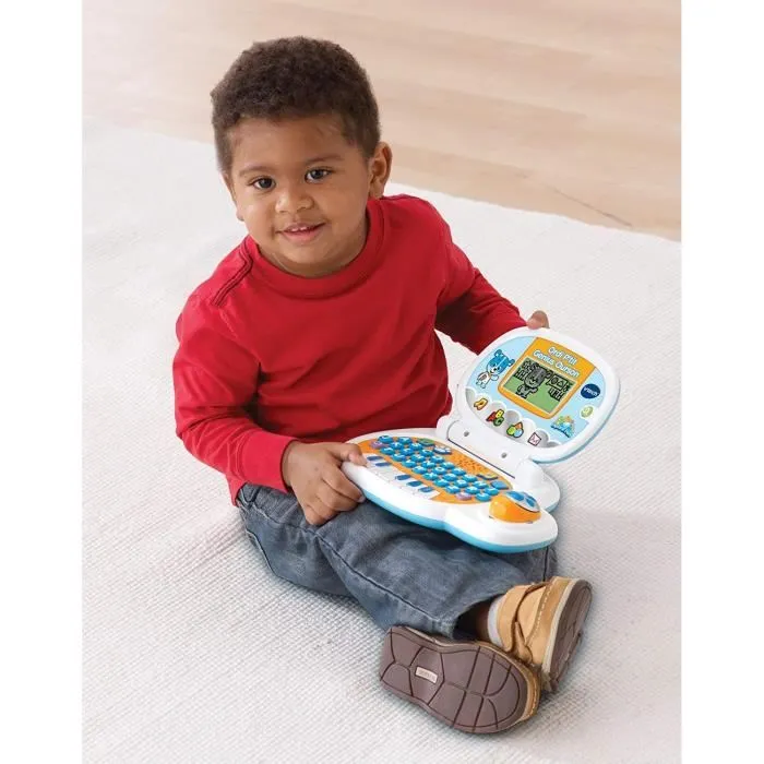 Vtech Ordi P'tit Genius Blue Bear Computadora Educativa para Niños de 2 a 5 Años 3