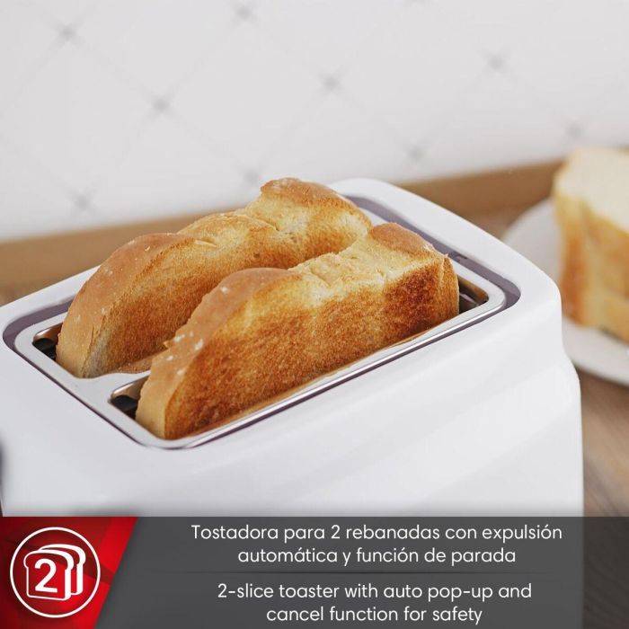 Tostadora Magefesa Blanco 750 W 2