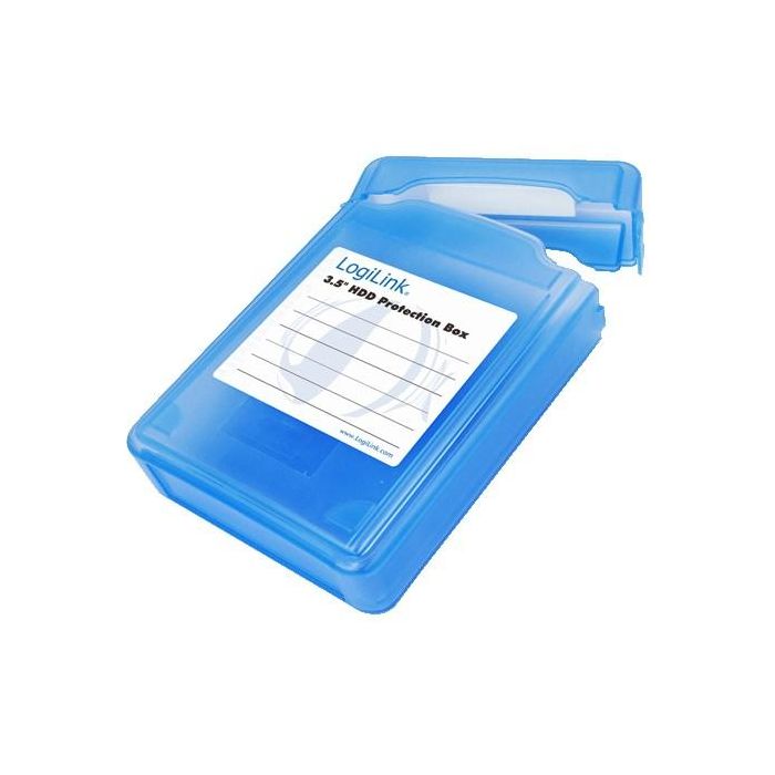 LogiLink UA0133 Protección para disco duro HDD 3.5" Azul