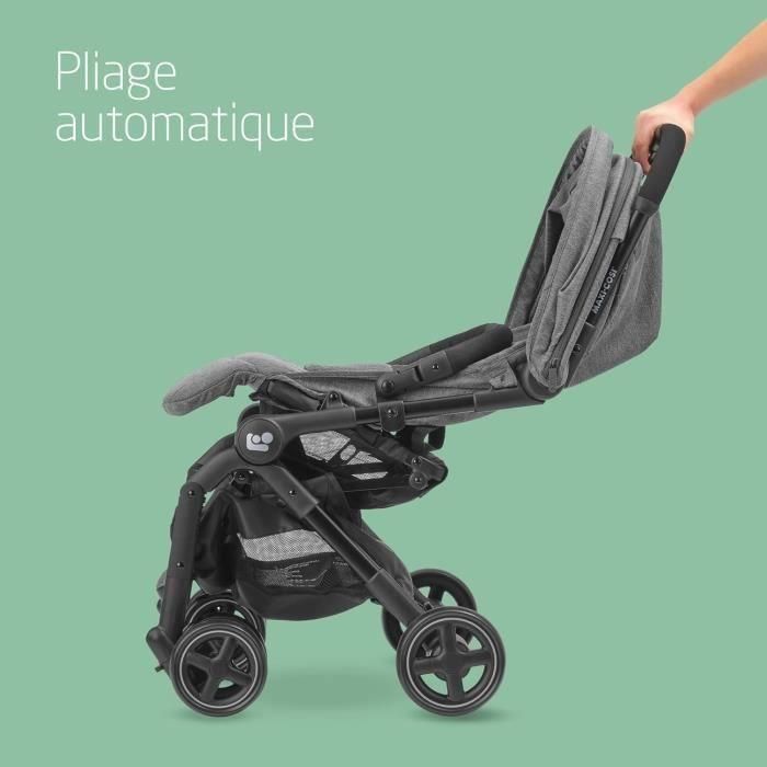 MAXI-COSI Silla de paseo ultracompacta Lara 2, 1233029110, desde el nacimiento hasta los 4 años, hasta 22kg, fácil plegado, Select Grey 3 MAXI-COSI Silla de paseo ultracompacta Lara 2, 1233029110, desde el nacimiento hasta los 4 años, hasta 22kg, fácil plegado, Select Grey 3