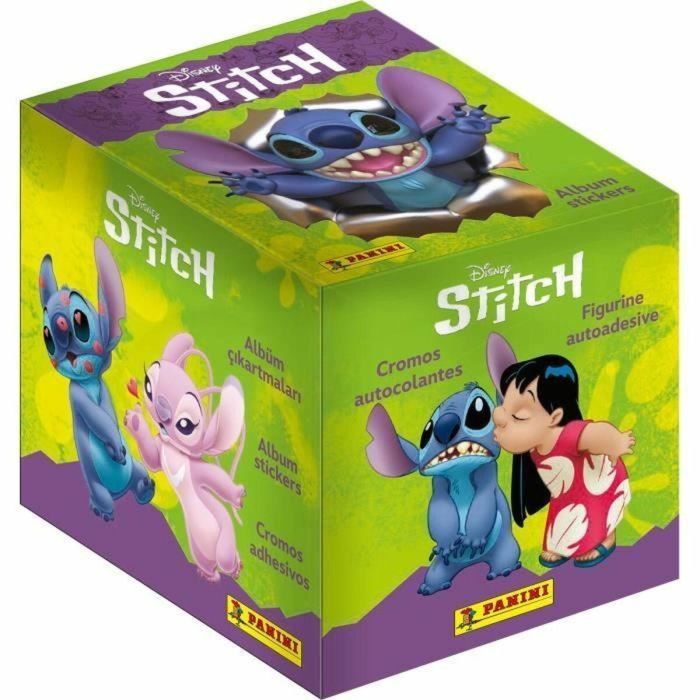 Caja de 36 bolsillos - PANINI - STITCH - Contiene 180 pegatinas