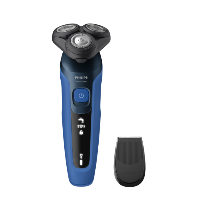 Philips Shaver 5000 Series S5466-17 Afeitadora con Batería, Wet & Dry, SkinComfort, Cabezales Flex 5 Direcciones Philips Shaver 5000 Series S5466-17 Afeitadora con Batería, Wet & Dry, SkinComfort, Cabezales Flex 5 Direcciones