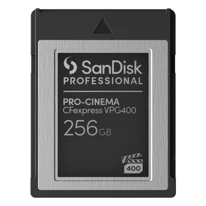 SANDISK Professional PRO-CINEMA CFexpress VPG400 Type B 256GB hasta 1700MB/s Lectura 1400MB/s Escritura