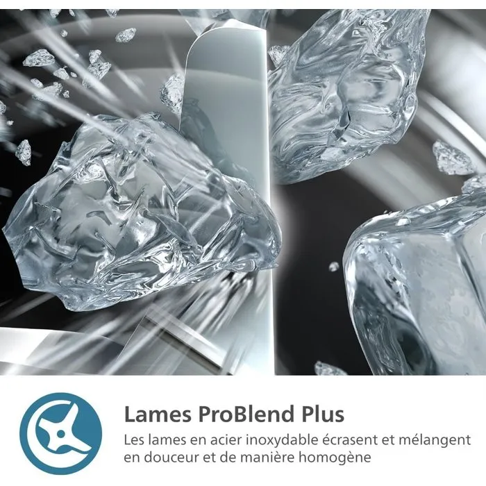 Philips Licuadora HR3041/00 Negra 3