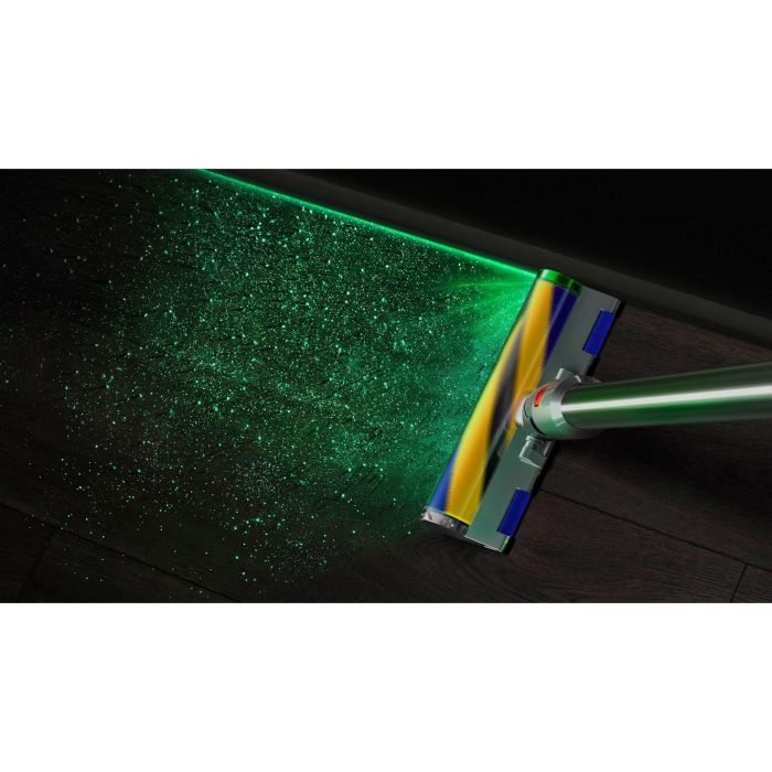 Dyson V15 Detect Absolute Aspiradora Escoba Ciclónica Potente 240 AW con Pantalla y Cepillo LED 6