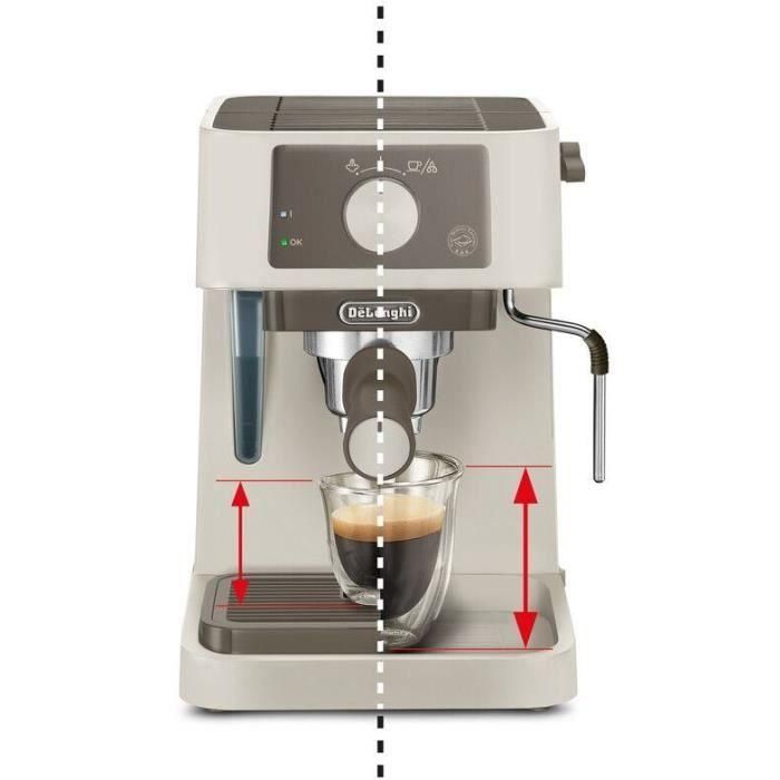 DeLonghi Stilosa EC235.CR Cafetera Espresso Bomba Individual, Hervidor Acero Inoxidable, Compatible ESE, Boquilla Vapor, Crema 1 DeLonghi Stilosa EC235.CR Cafetera Espresso Bomba Individual, Hervidor Acero Inoxidable, Compatible ESE, Boquilla Vapor, Crema 1