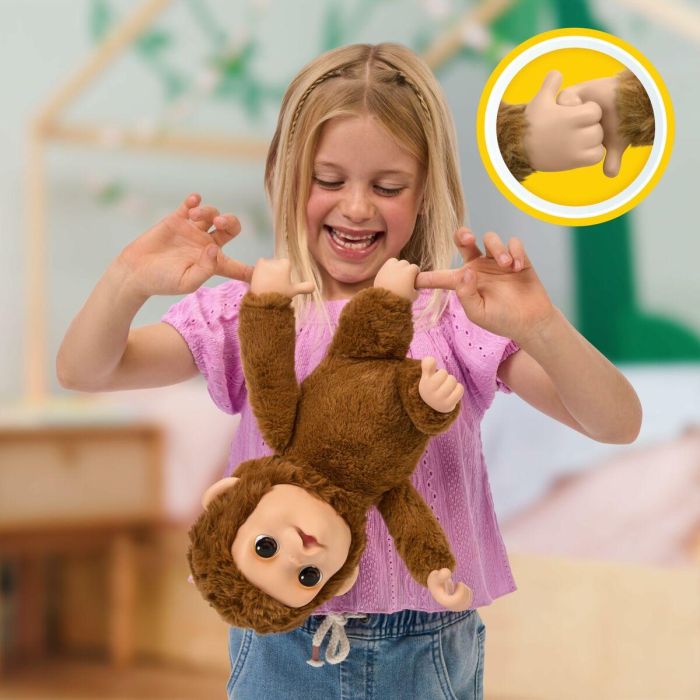 Little Live Pets Mi Bebé Mono Interactivo: +50 Reacciones y Sonidos, Mueve la Boquita al Alimentar, Edad +5 Años 5 Little Live Pets Mi Bebé Mono Interactivo: +50 Reacciones y Sonidos, Mueve la Boquita al Alimentar, Edad +5 Años 5