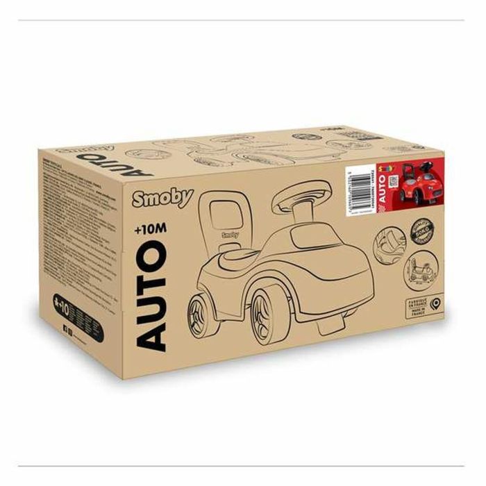 Smoby Correpasillos Rojo, Vehículo de Juguete para Bebés, Edad Mínima 18 Meses, de Plástico, Sin Pilas Ni Sonidos Ni Montaje 24 Smoby Correpasillos Rojo, Vehículo de Juguete para Bebés, Edad Mínima 18 Meses, de Plástico, Sin Pilas Ni Sonidos Ni Montaje 24