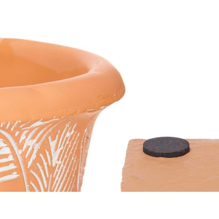 Copa Terracota Grande Hojas 17X25 Ibergarden (6 Unidades) 2 Copa Terracota Grande Hojas 17X25 Ibergarden (6 Unidades) 2