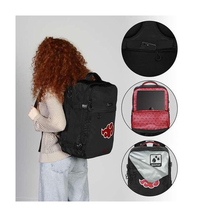 Karactermania Mochila Naruto Clouds 33 x 23 x 47 cm Negro Poliéster 3