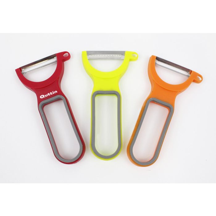 Quttin Set de 3 Peladores de Cocina (12 Unidades) 3 Quttin Set de 3 Peladores de Cocina (12 Unidades) 3