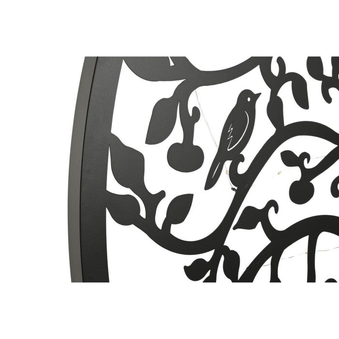 Decoracion Pared Shabby DKD Home Decor Negro 2 x 99 x 99 cm 4 Decoracion Pared Shabby DKD Home Decor Negro 2 x 99 x 99 cm 4