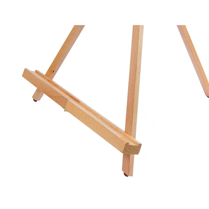 Liderpapel Caballete Pintor Sobremesa Madera Haya Barnizado 47x38x31 cm Certificado FSC 1