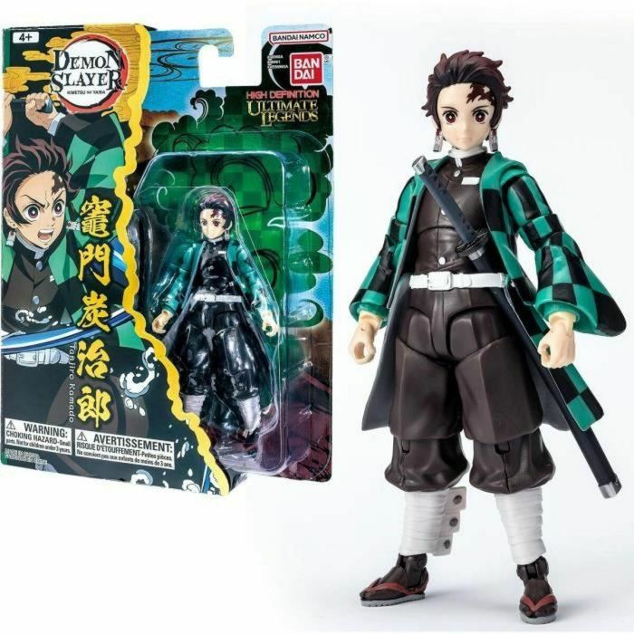 Bandai VE88961 Figura de Acción Ultimate Legends HD Demon Slayer Tanjiro Kamado Articulada 12 cm 0 Bandai VE88961 Figura de Acción Ultimate Legends HD Demon Slayer Tanjiro Kamado Articulada 12 cm 0