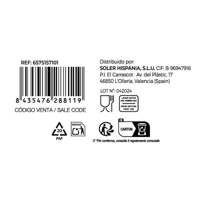 Oberglas Set 6 Copas de Vino Sensatio 50 cl