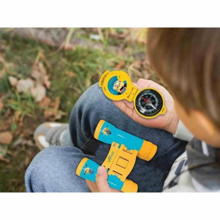 Lexibook Kit de Aventurero Los Minions con Walkie-Talkies Alcance 120m, Brújula, Linterna y Prismáticos 3 Lexibook Kit de Aventurero Los Minions con Walkie-Talkies Alcance 120m, Brújula, Linterna y Prismáticos 3