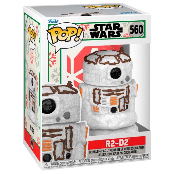 Funko Star Wars Figura POP Holiday R2-D2 Vinilo 9cm Caja Regalo 0 Funko Star Wars Figura POP Holiday R2-D2 Vinilo 9cm Caja Regalo 0