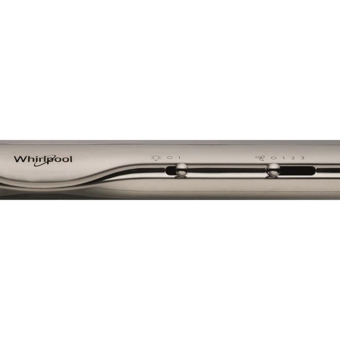 Whirlpool WCN65FLXH2G Campana Extractora Empotrada con Visera Acero Inoxidable Clase D 13,2 x 56,4 x 59,5 cm 4