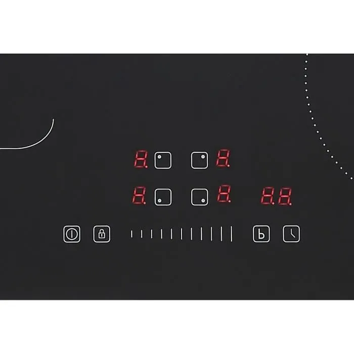 Placa de Inducción Continental Edison 1 flex zone CETI4ZFLEXB1 2000 W 3