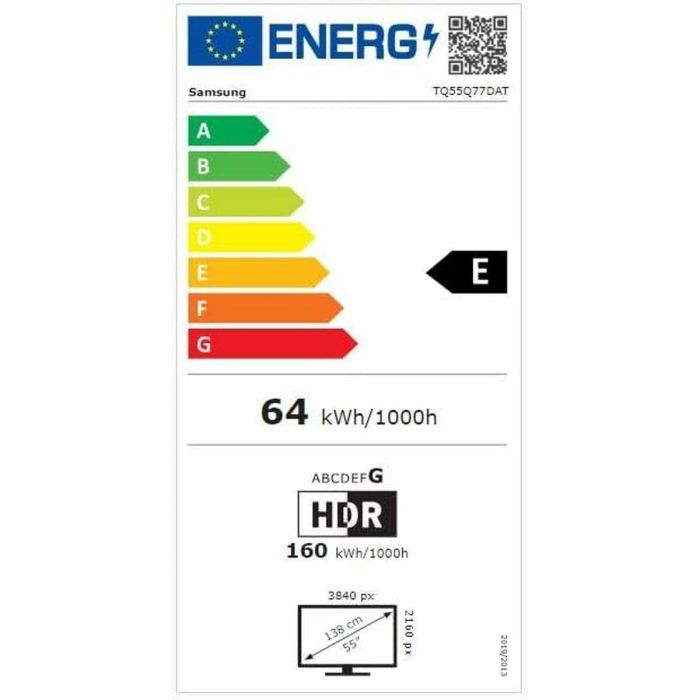 Smart TV Samsung TQ55Q77DATXXC 55" 4K Ultra HD LED HDR QLED 3