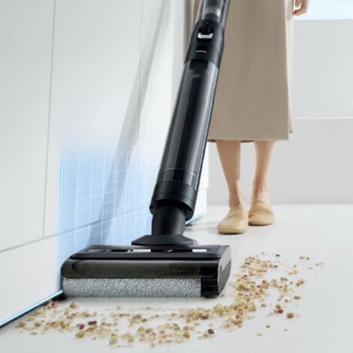 Eziclean EZI1717081890313 Aspiradora inalámbrica Cyclowash P12 Combo húmedo y seco 200W, 25 min, 13.5 kPa, Negra 1 Eziclean EZI1717081890313 Aspiradora inalámbrica Cyclowash P12 Combo húmedo y seco 200W, 25 min, 13.5 kPa, Negra 1