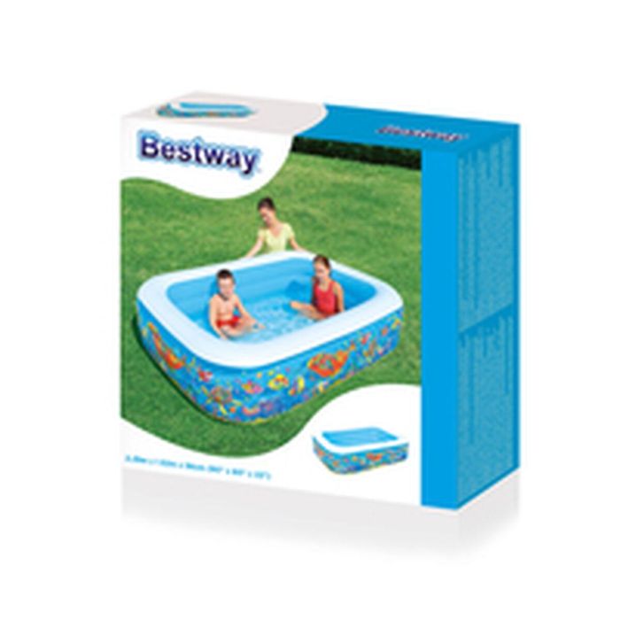 Bestway Piscina Hinchable 3 Camaras Floral 229x152x56 cm +6 Años Jardin 54120 2 Bestway Piscina Hinchable 3 Camaras Floral 229x152x56 cm +6 Años Jardin 54120 2
