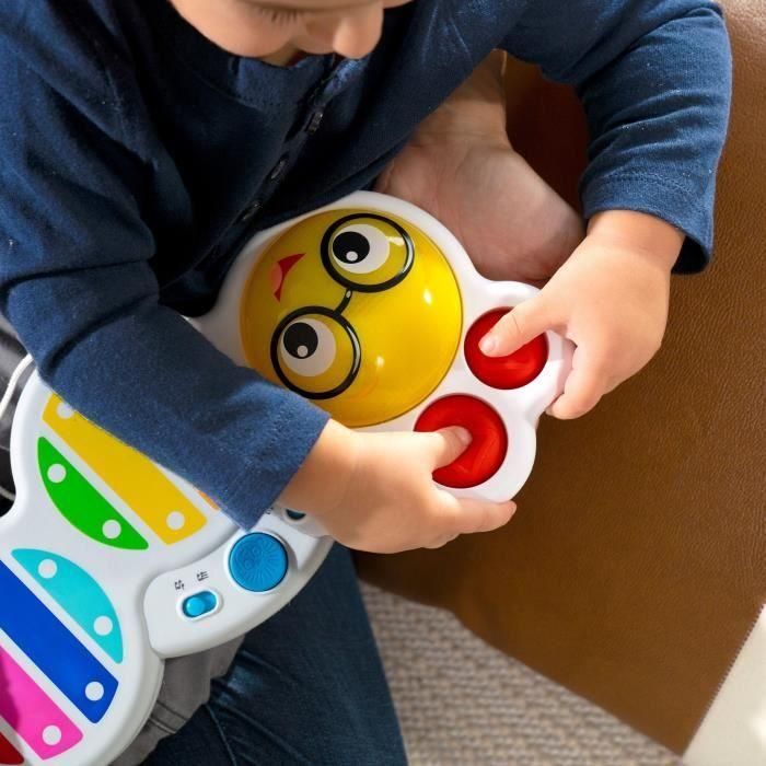 Bright Starts BE74451129276 Xilófono Cal's Curious Keys Juguete Musical para 12 meses en adelante 3