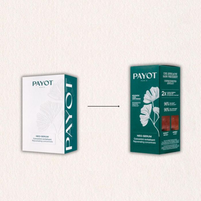 Payot Neo-Serum Concentrado Revitalizante con Ginkgo Biloba, 90% Ingredientes Naturales, Protección Antioxidante y Regeneración Celular, 30 ml