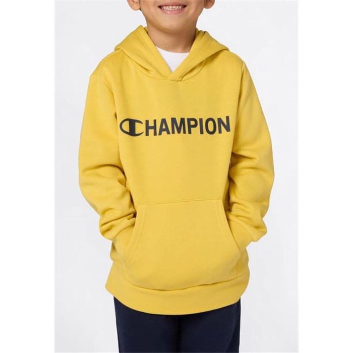 Sudadera con Capucha Niño Champion Graphic Shop Amarillo L C-D 2