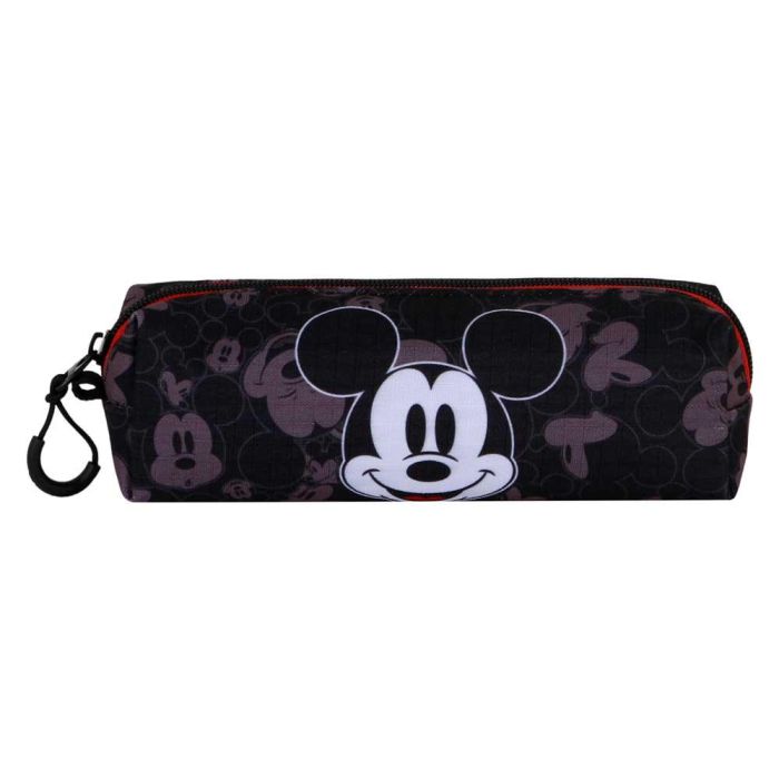 Disney Mickey Mouse Estuche Portatodo Cuadrado FAN 2.2 Year, Negro, Ripstop, Resistente a Líquidos 1
