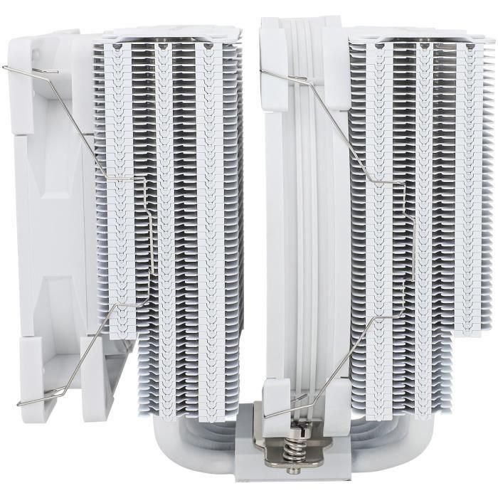 Disipador de CPU - THERMALRIGHT - Frost Commander 140 - Blanco - Ventiladores 1x140mm + 1x120mm - Compatibilidad Intel y AMD 3 Disipador de CPU - THERMALRIGHT - Frost Commander 140 - Blanco - Ventiladores 1x140mm + 1x120mm - Compatibilidad Intel y AMD 3