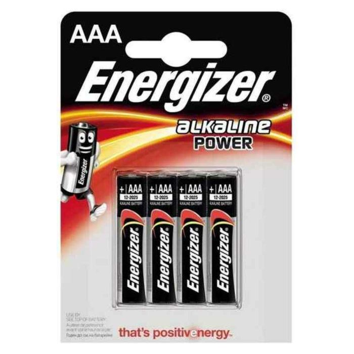 Pilas Energizer 90081 AAA LR03 1,5 V 1.5 V (4 Unidades) (12 Unidades)