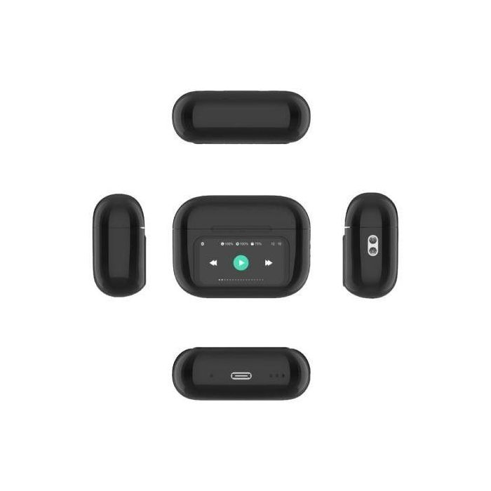 Auriculares Bluetooth Qubo TWS-400BK con estuche de carga/ Autonomía 4h/ Negros 3 Auriculares Bluetooth Qubo TWS-400BK con estuche de carga/ Autonomía 4h/ Negros 3
